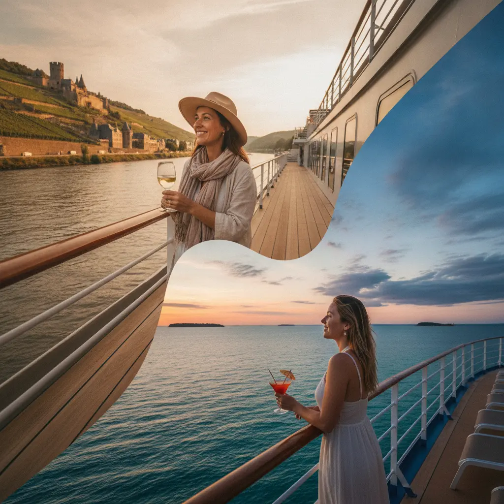 River Cruise or Ocean Cruise for a First Solo Trip?
